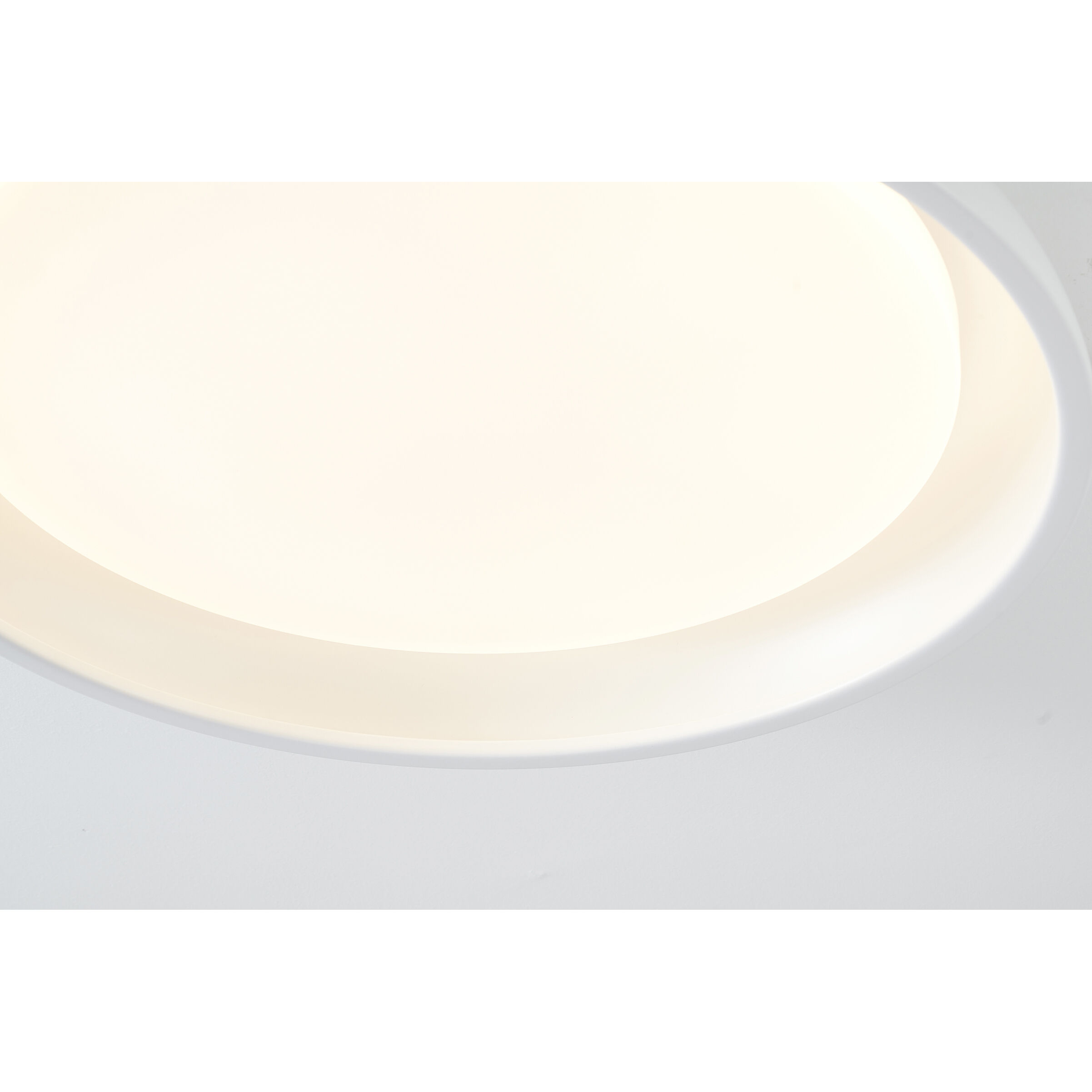 Canada LED 24 inch Matte White Flush Mount Ceiling Light